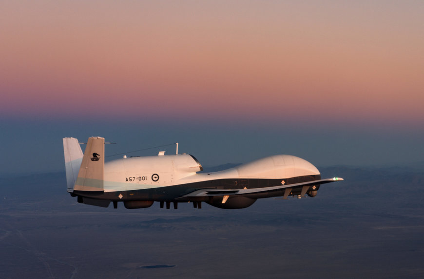 Royal Australian Air Force Welcomes First Northrop Grumman MQ-4C Triton